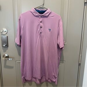Greyson Men’s Polo Size Large Purple Golf Preppy